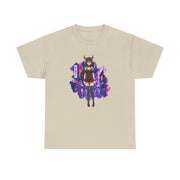 Anime Female Demon Unisex Heavy Cotton Tee