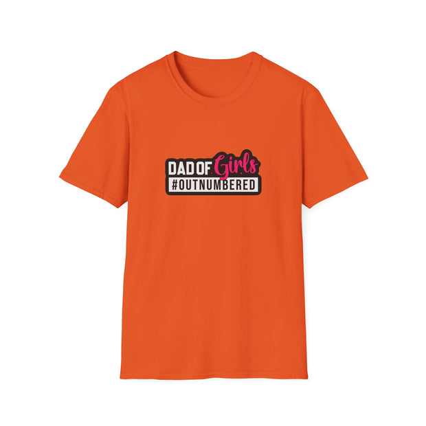 Dad of Girls Unisex Softstyle T-Shirt