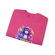 Graffiti Anime Girls Unisex Heavy Blend™ Crewneck Sweatshirt