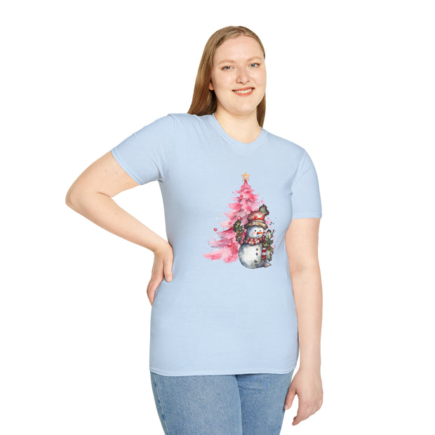Snowman Unisex Softstyle T-Shirt