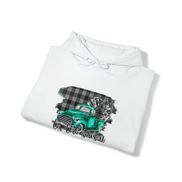Christmas truck Unisex Heavy Blend™ Hooded Sweatshirt
