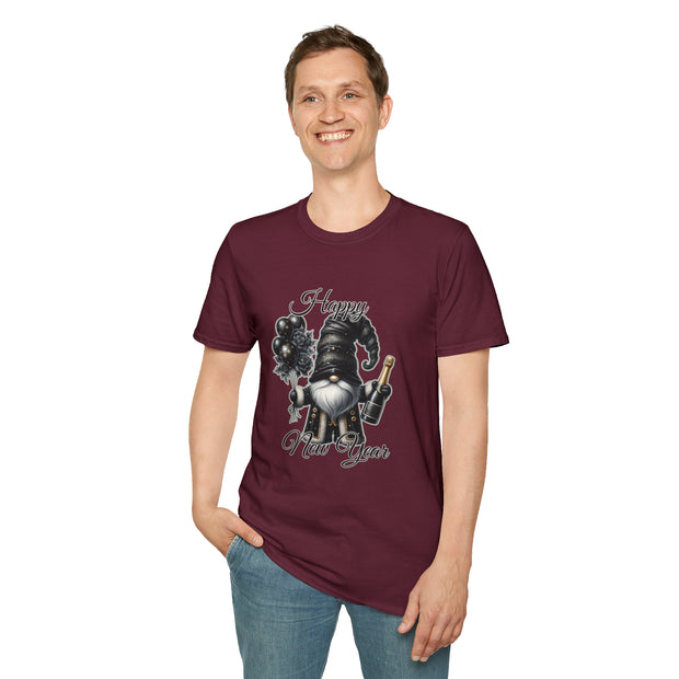 Gnome New Year Unisex Softstyle T-Shirt