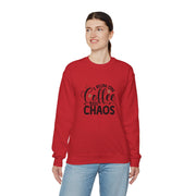 Coffee and Chaos Unisex Heavy Blend™ Crewneck Sweatshirt