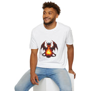 Fire Dragon Unisex Softstyle T-Shirt