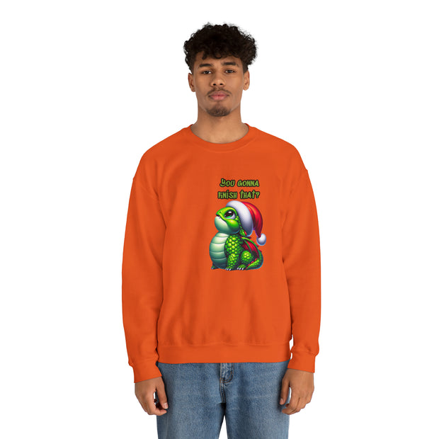 Christmas dragon Unisex Heavy Blend™ Crewneck Sweatshirt