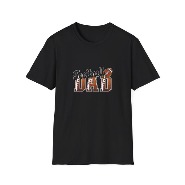 Football Dad Unisex Softstyle T-Shirt