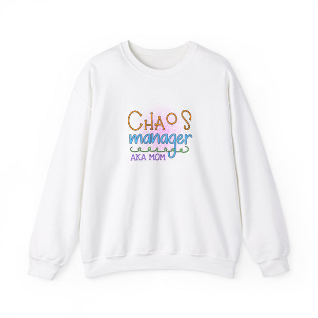 Chaos Manager Unisex Heavy Blend™ Crewneck Sweatshirt