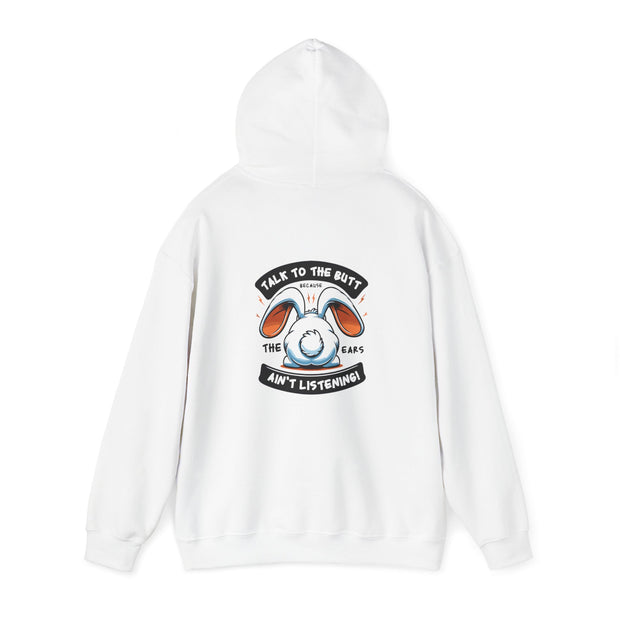 Talk to the Butt Unisex Heavy Blend™ Hooded Sweatshirt
