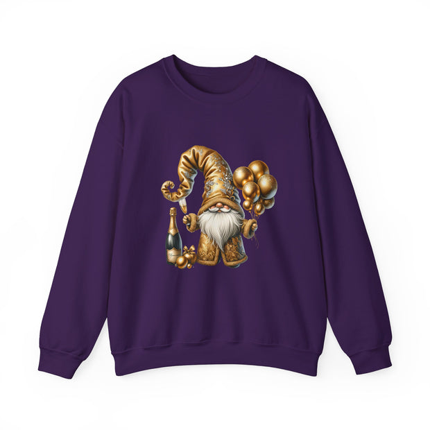 New Year Gnome Unisex Heavy Blend™ Crewneck Sweatshirt