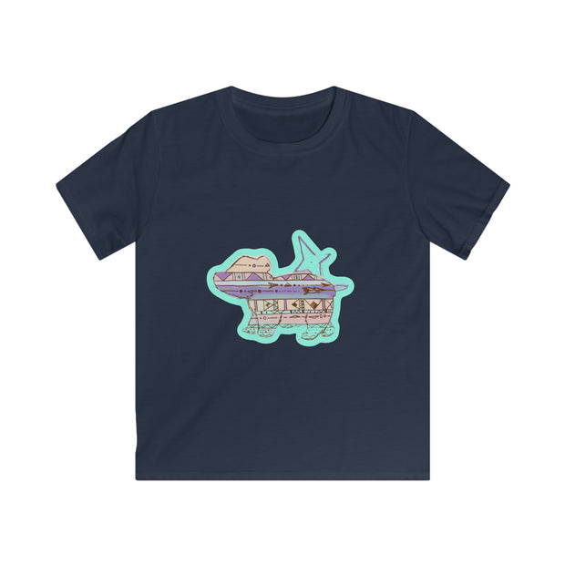 North Star Bear Kids Softstyle Tee