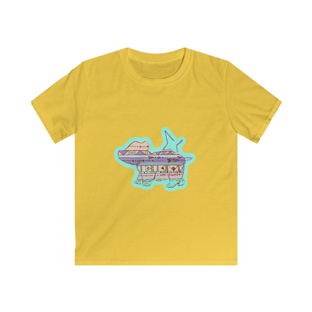 North Star Bear Kids Softstyle Tee