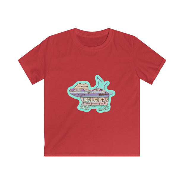 North Star Bear Kids Softstyle Tee
