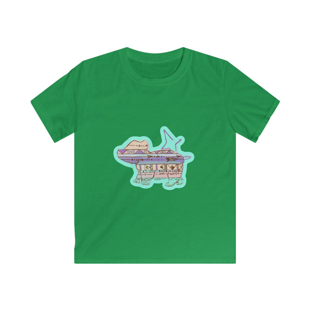 North Star Bear Kids Softstyle Tee