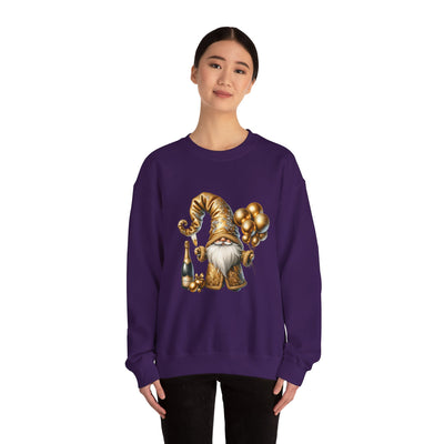 New Year Gnome Unisex Heavy Blend™ Crewneck Sweatshirt