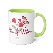 Blessed Mama Accent Mugs, 11oz