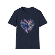 Heart Butterfly Unisex Softstyle T-Shirt