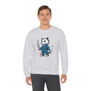 Horror Movie Cats Unisex Heavy Blend™ Crewneck Sweatshirt