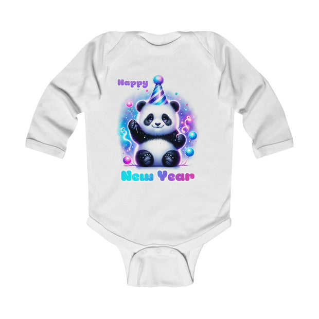 New Year Infant Long Sleeve Bodysuit