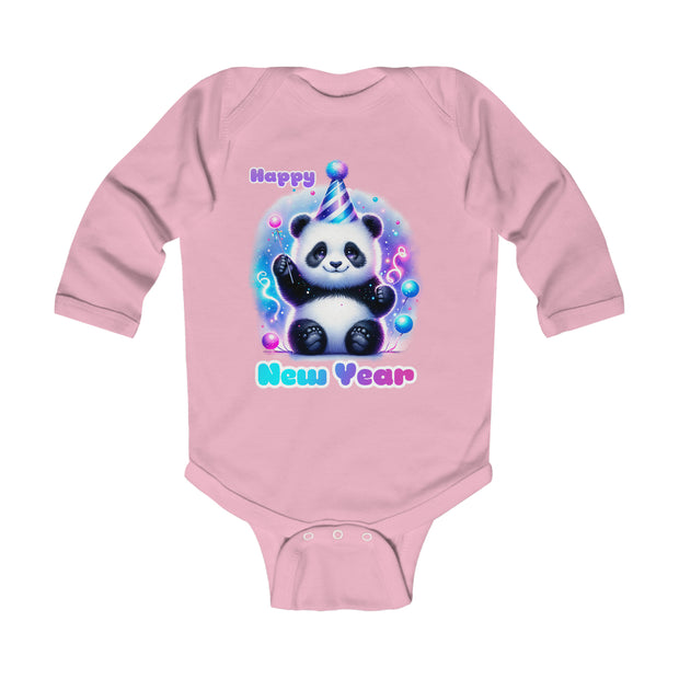 New Year Infant Long Sleeve Bodysuit