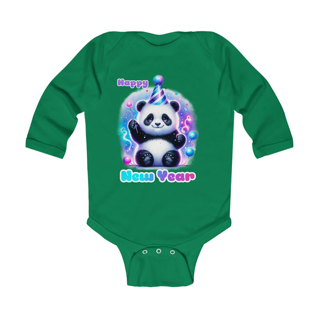 New Year Infant Long Sleeve Bodysuit