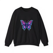Neon Butterfly Unisex Heavy Blend™ Crewneck Sweatshirt