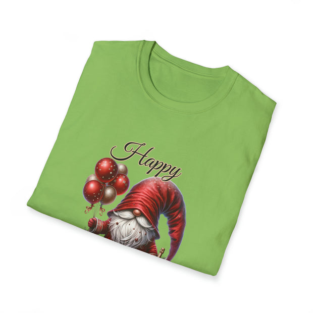 Gnome New Year Unisex Softstyle T-Shirt