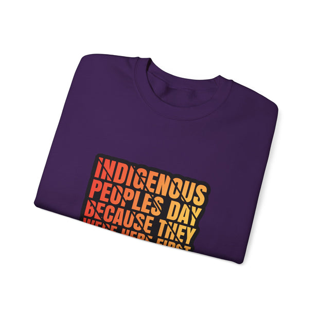 Indigenous Peoples Day Unisex Heavy Blend™ Crewneck Sweatshirt