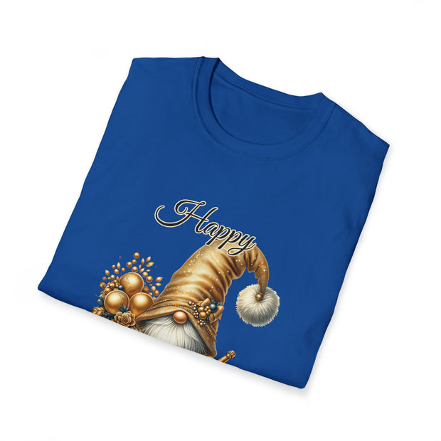 Gnome New Year Unisex Softstyle T-Shirt