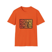 Indigenous Peoples Day Unisex Softstyle T-Shirt