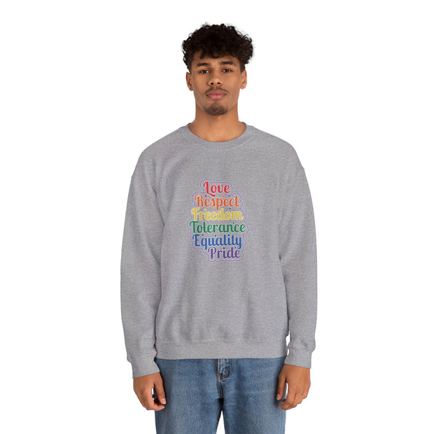 Love Respect Freedom Unisex Heavy Blend™ Crewneck Sweatshirt