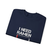 I Need Ramen Unisex Heavy Blend™ Crewneck Sweatshirt