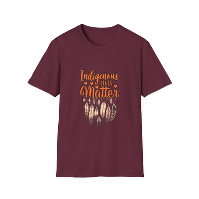 Indigenous Lives Matter Unisex Softstyle T-Shirt