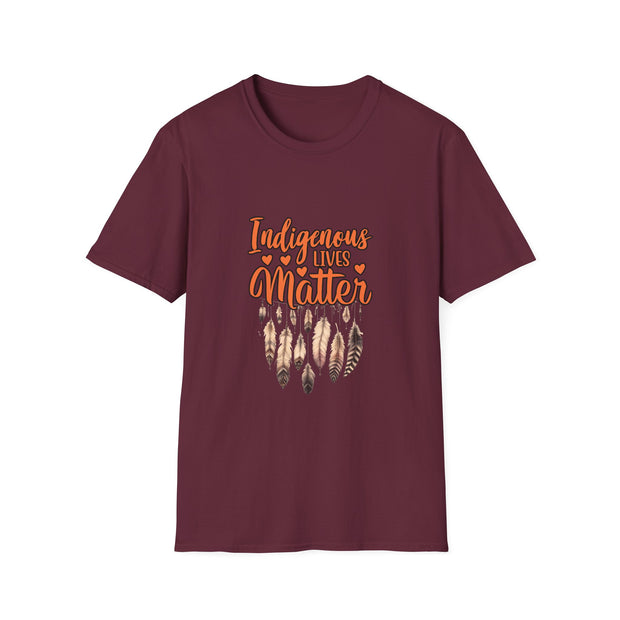 Indigenous Lives Matter Unisex Softstyle T-Shirt