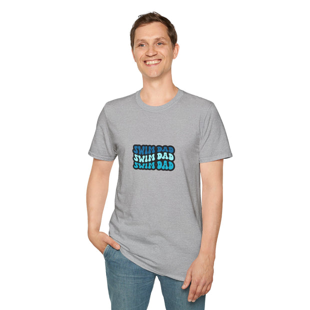 Swim Dad Unisex Softstyle T-Shirt