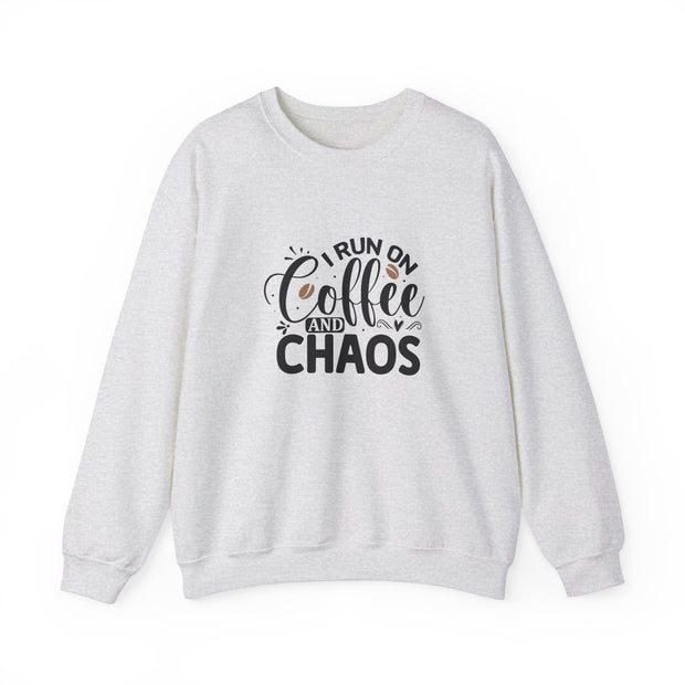 Coffee and Chaos Unisex Heavy Blend™ Crewneck Sweatshirt
