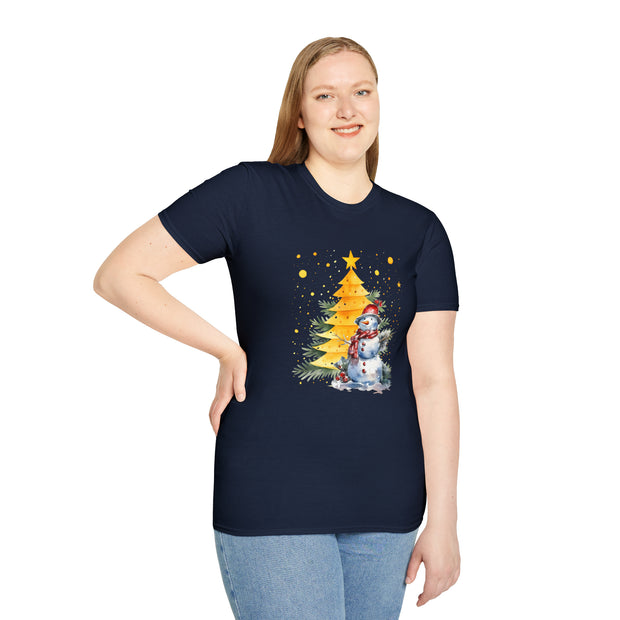 Snowman Unisex Softstyle T-Shirt