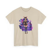 Anime Female Demon Unisex Heavy Cotton Tee