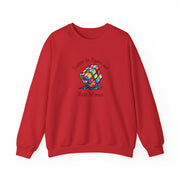 Rubik Cube Unisex Heavy Blend™ Crewneck Sweatshirt