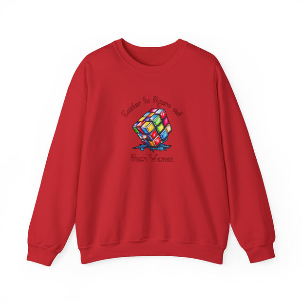 Rubik Cube Unisex Heavy Blend™ Crewneck Sweatshirt