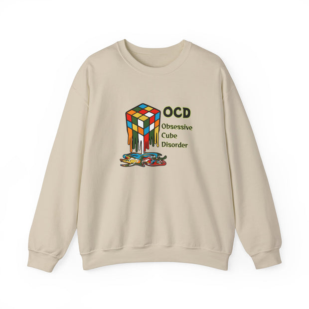 Rubik Cube Unisex Heavy Blend™ Crewneck Sweatshirt