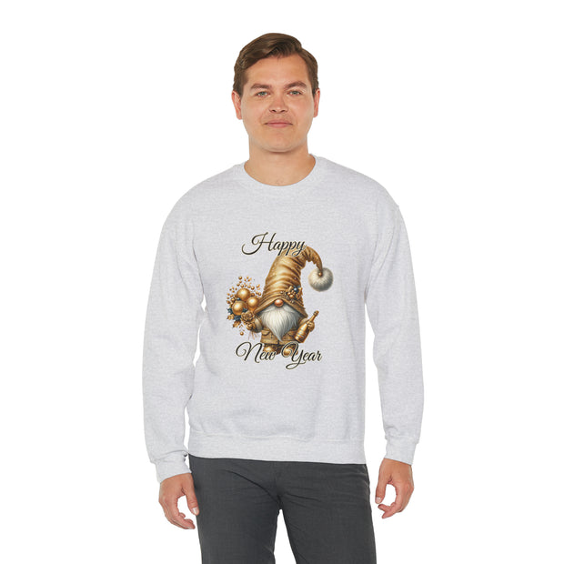 Gnome New Year Unisex Heavy Blend™ Crewneck Sweatshirt