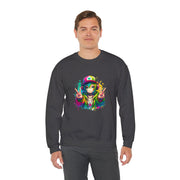 Graffiti Anime Girls Unisex Heavy Blend™ Crewneck Sweatshirt