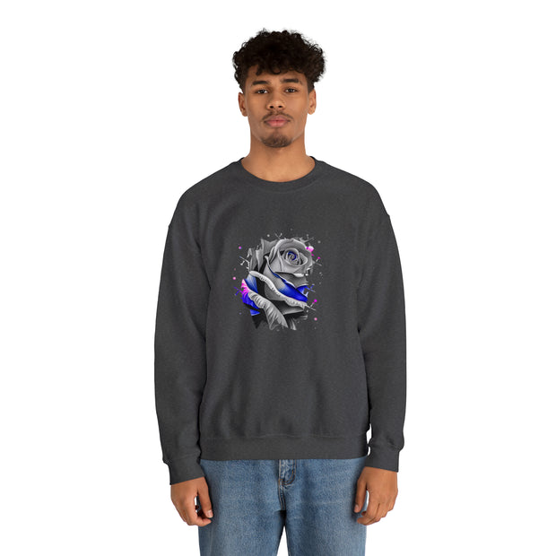 Rose Unisex Heavy Blend™ Crewneck Sweatshirt
