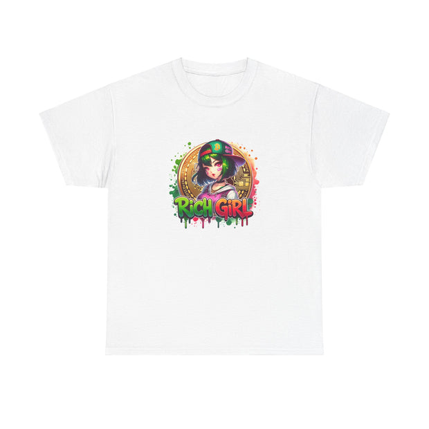 Graffiti Anime Girls Unisex Heavy Cotton Tee