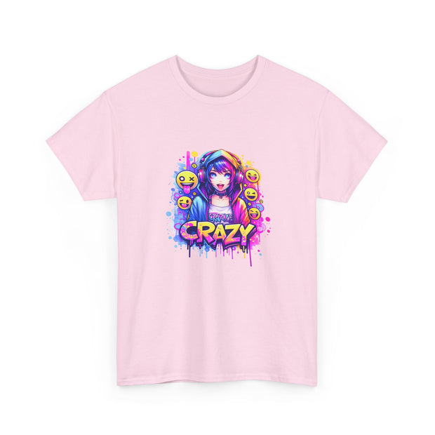 Graffiti Anime Girls Unisex Heavy Cotton Tee