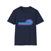 Semicircle Stripes Unisex Softstyle T-Shirt