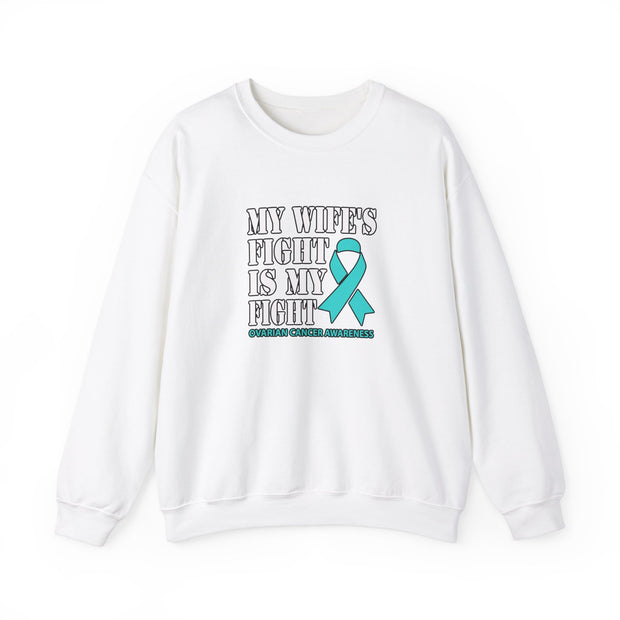 My Wife’s Fight Unisex Heavy Blend™ Crewneck Sweatshirt