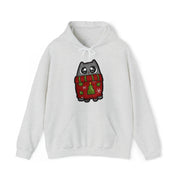 Christmas Cat Unisex Heavy Blend™ Hooded Sweatshirt
