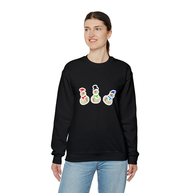 Snowmen Unisex Heavy Blend™ Crewneck Sweatshirt