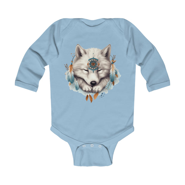 Baby Wolf Infant Long Sleeve Bodysuit